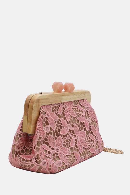 Pochettes Maroquinerie Beige Tom & Eva 25P-6255 Efashion Paris