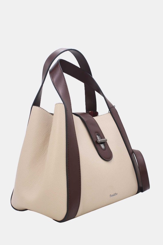 Sacs à main Maroquinerie Beige Tom & Eva 25B-6223 Efashion Paris