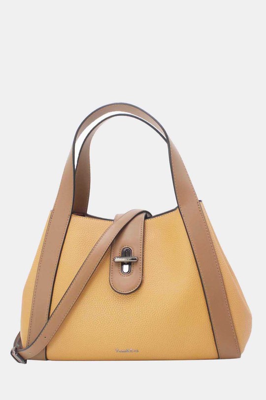 Sacs à main Maroquinerie Beige Tom & Eva 25B-6223 Efashion Paris