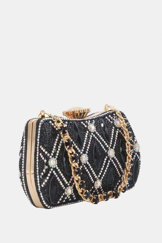 Pochettes Maroquinerie Doré Tom & Eva 25BW-3535 Efashion Paris
