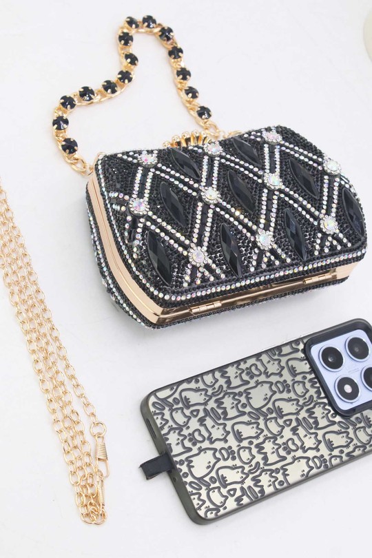 Pochettes Maroquinerie Doré Tom & Eva 25BW-3535 Efashion Paris