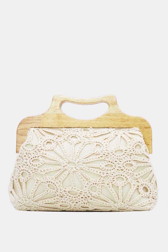 Pochettes Maroquinerie Vert Tom & Eva 25B-6279 Efashion Paris