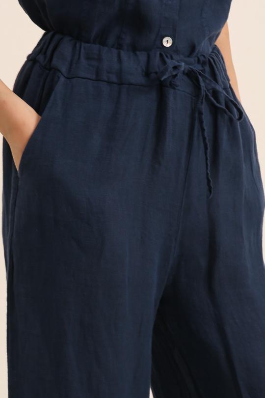 Pantalons Femme Marine Joyna K08960 Efashion Paris