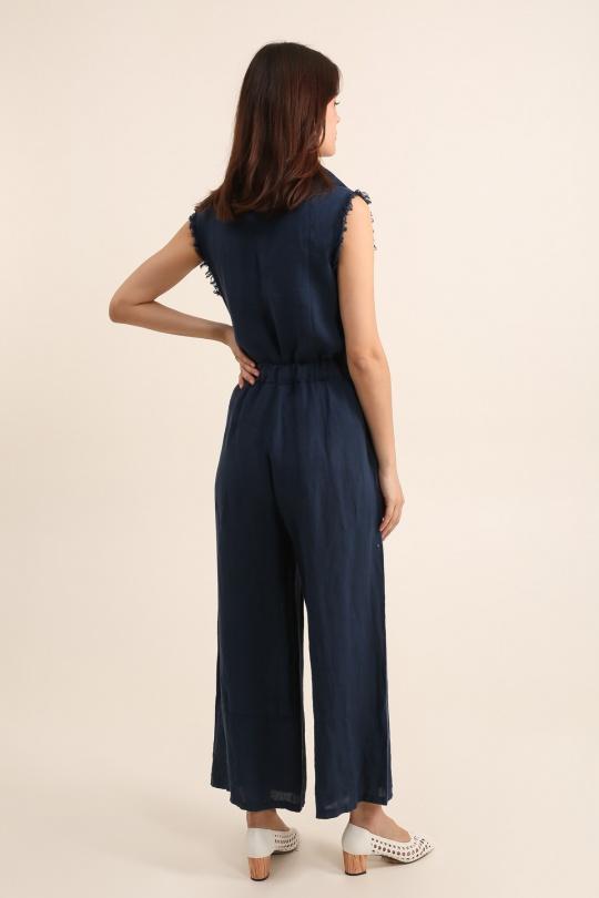 Pantalons Femme Marine Joyna K08960 Efashion Paris