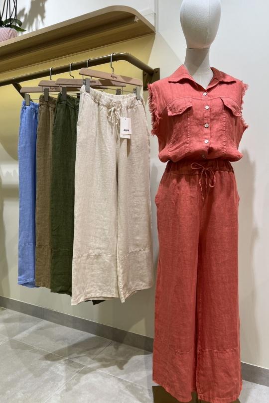 Pantalons Femme Marine Joyna K08960 Efashion Paris