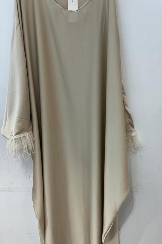 Abaya Femme Camel OOKA 9824 Efashion Paris