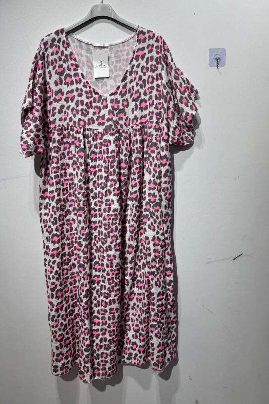 Robes mi-longues Femme Marron OOKA 15741A Efashion Paris