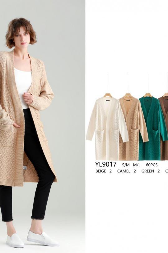 Gilets Femme Couleurs mélangées OOKA YL9017 Efashion Paris