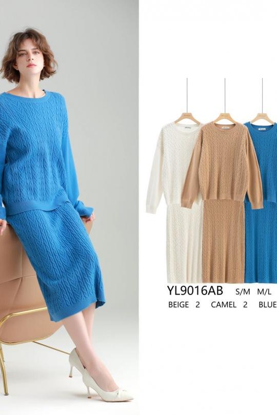 Completi Donna Colori mescolati OOKA YL9016AB Efashion Paris