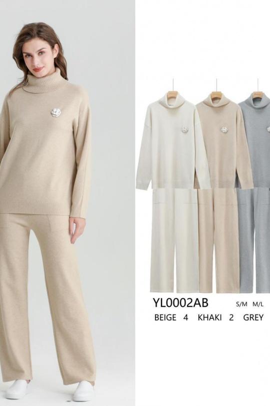 Completi Donna Colori mescolati OOKA YL0002AB Efashion Paris