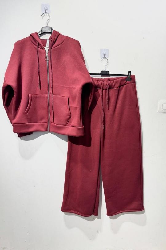 Sets Women Burgundy OOKA 22237 Efashion Paris