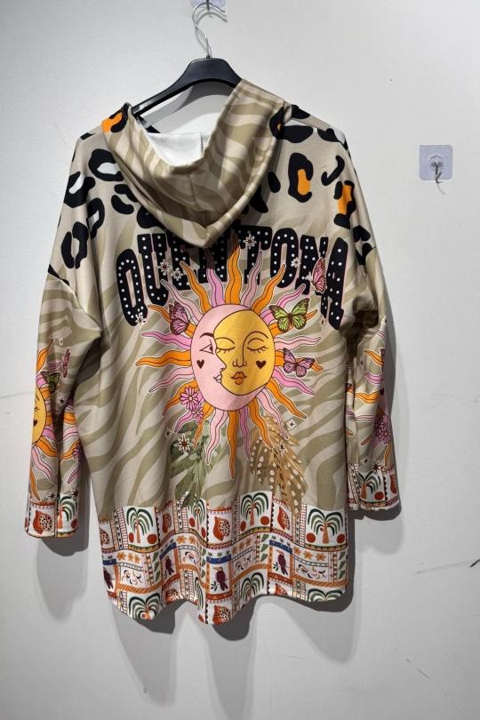 Gilets Femme Motif1 OOKA 21536 Efashion Paris