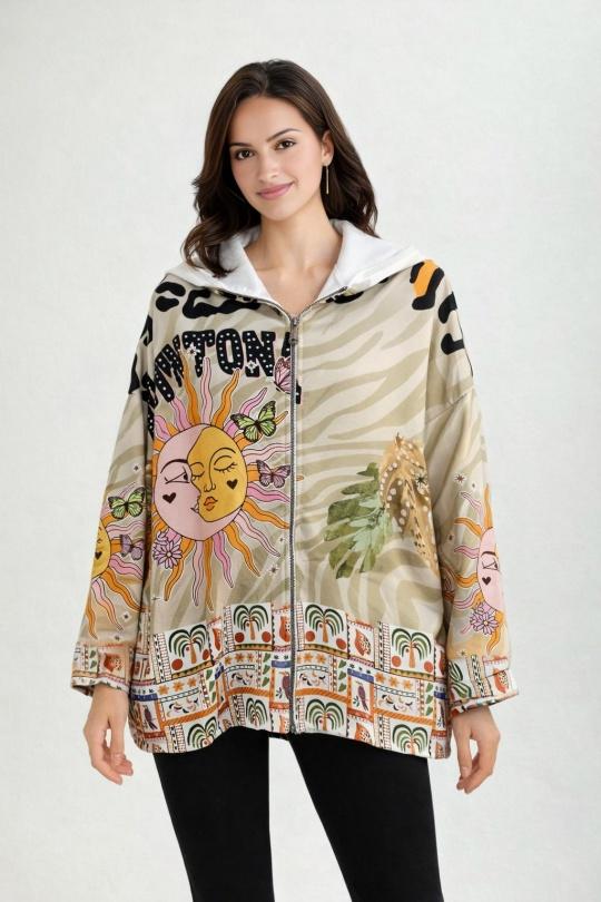 Gilets Femme Motif1 OOKA 21536 Efashion Paris