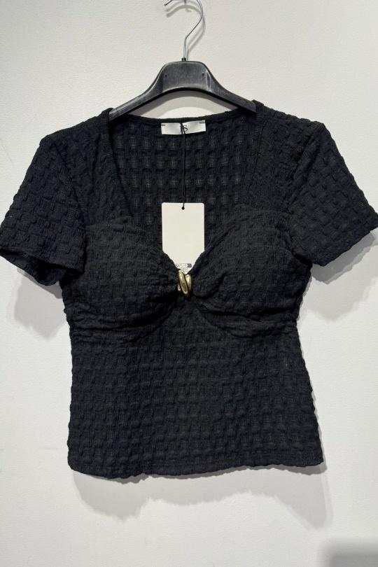 Tops Femme Jaune OOKA 38635 Efashion Paris