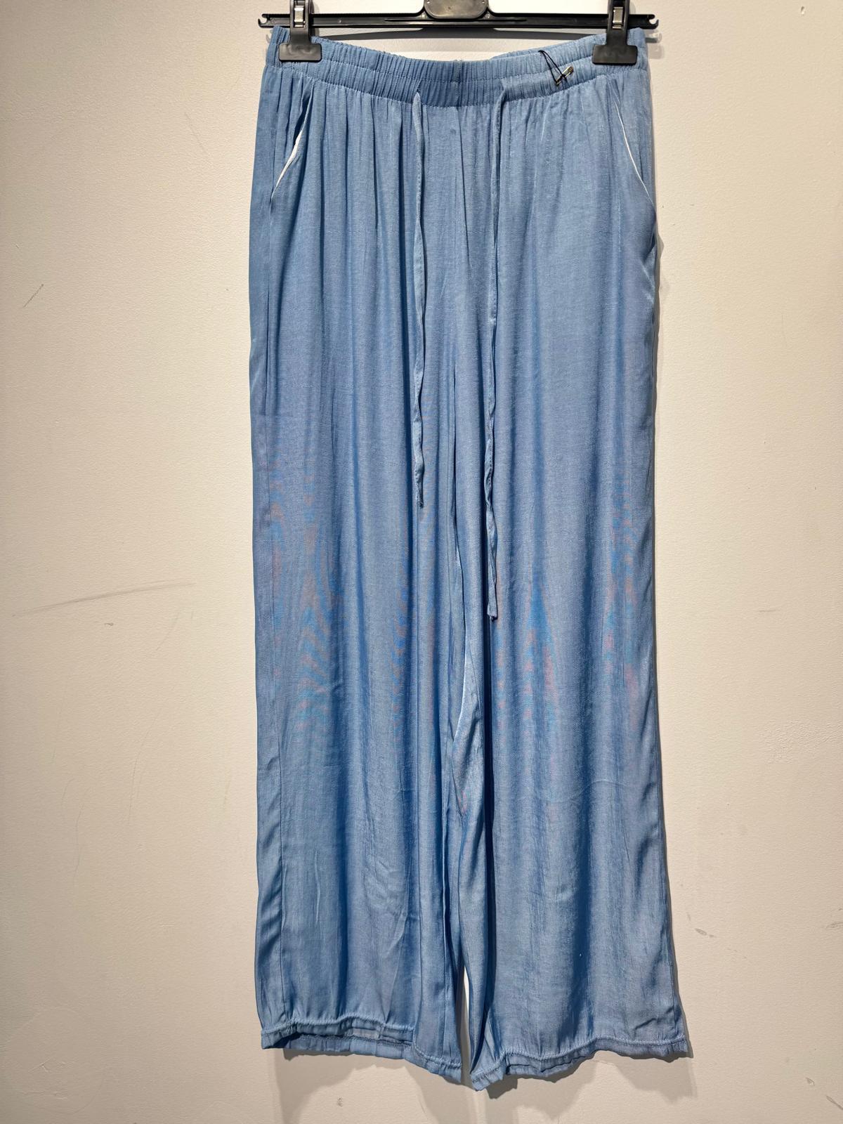 Trousers Women Light blue OOKA  F26432 #c Efashion Paris