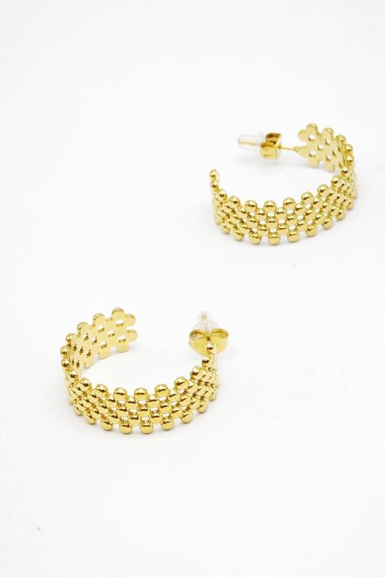 Pendientes Complementos Gold Beli & Jolie C89 Efashion Paris