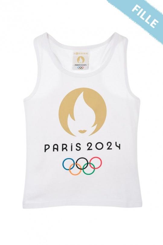 Camisetas Niño y bébé  White PARIS JO 2024 EX1302 BLANC Efashion Paris
