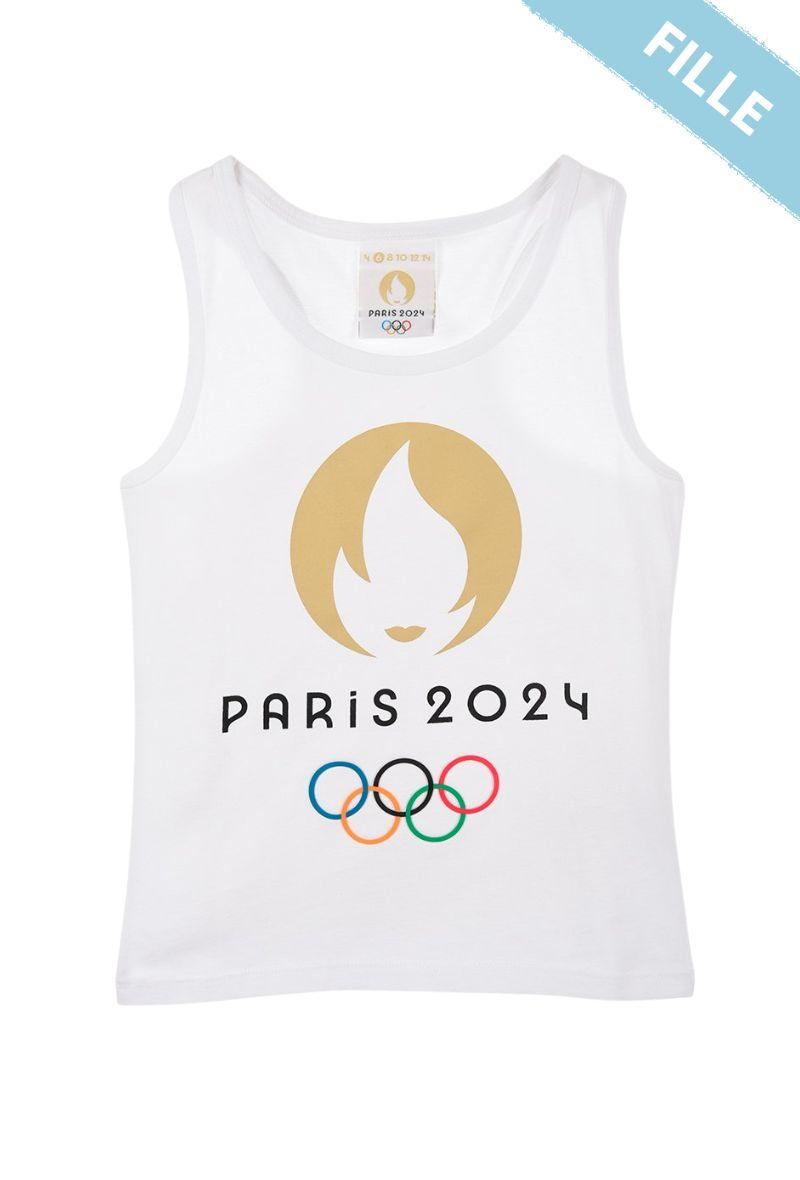 Camisetas Niño y bébé  White PARIS JO 2024 EX1302 BLANC #c Efashion Paris