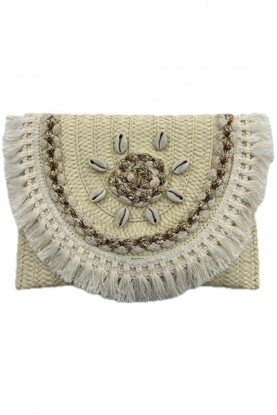 Pochette Borse Beige MIMILI ACCESSOIRES MML3787 Efashion Paris