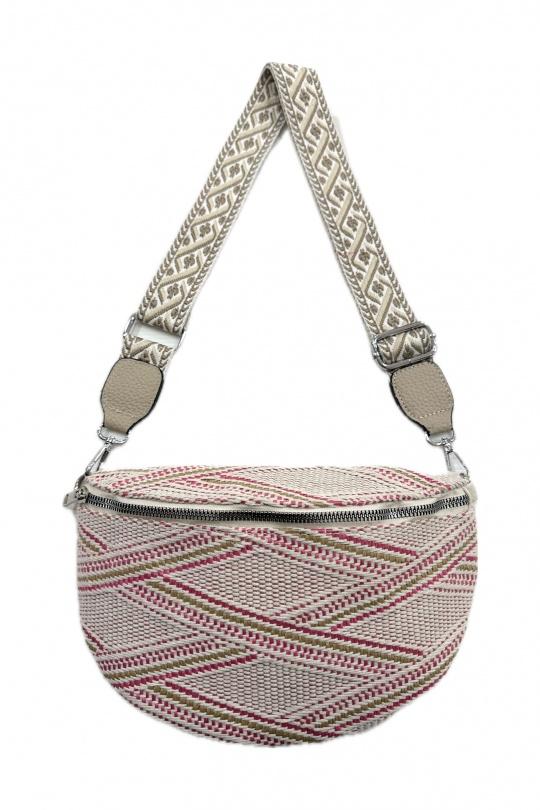 Sacs bananes Maroquinerie Rose MIMILI ACCESSOIRES MML3782B Efashion Paris