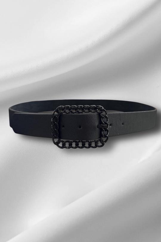 Belts Accessories Black MIMILI ACCESSOIRES MML126C Efashion Paris