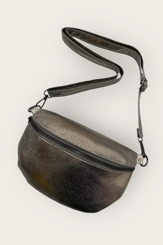 Fanny pack Bags Silver MIMILI ACCESSOIRES MML351B Efashion Paris