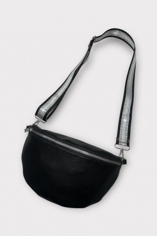 Sacs bananes Maroquinerie Noir MIMILI ACCESSOIRES MML2901B-1 Efashion Paris