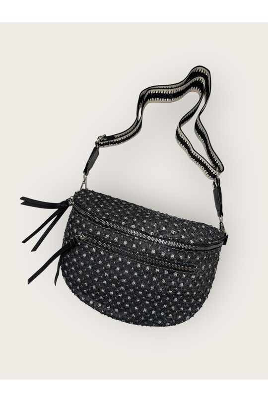 Sacs bananes Maroquinerie Noir MIMILI ACCESSOIRES MML3781 Efashion Paris