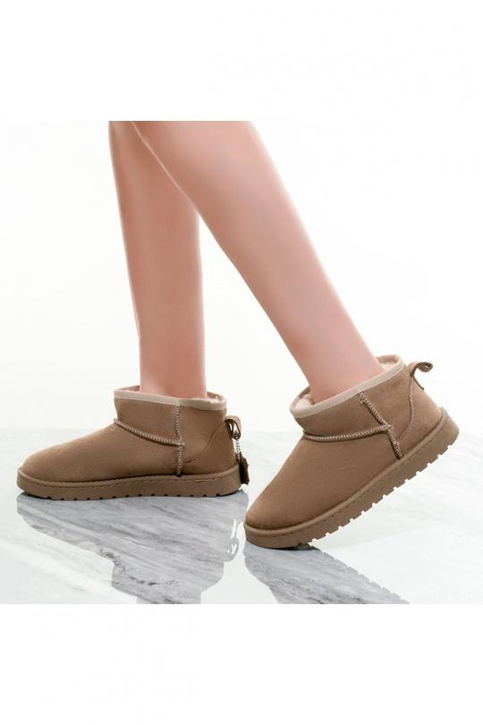 Ankle boots Shoes Taupe C'M Paris 6479 Efashion Paris