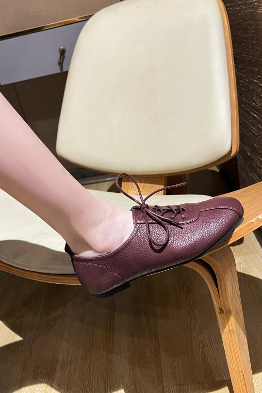 Ballerine Scarpe Burgundy C'M Paris 8342 Efashion Paris