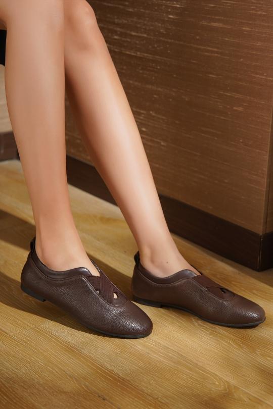 Ballerine Scarpe Brown C'M Paris 8343 Efashion Paris
