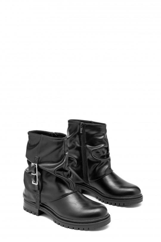 Bottines Chaussures Noir C'M Paris 9247 Efashion Paris