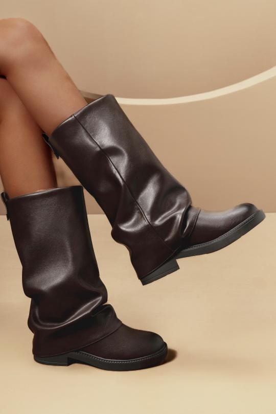 Bottes Chaussures Marron C'M Paris 68342 Efashion Paris