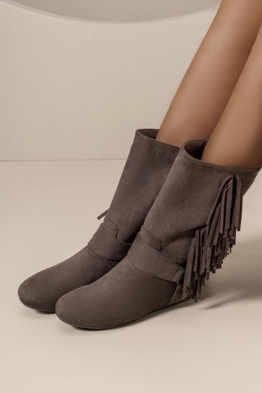 Bottines Chaussures Marron C'M Paris 68351 Efashion Paris