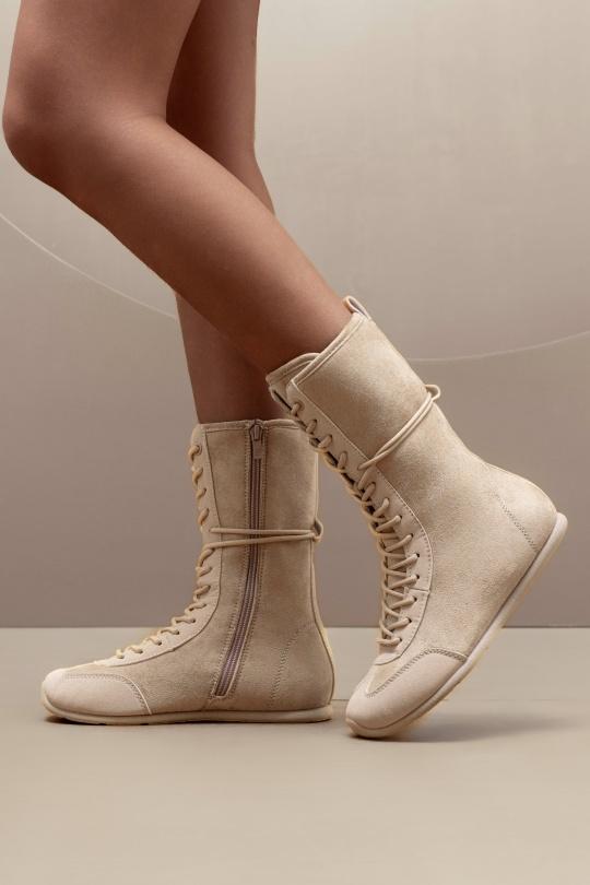 Bottines Chaussures Taupe C'M Paris 6517 Efashion Paris