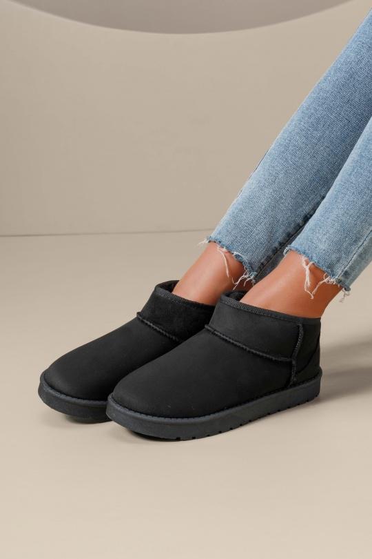 Ankle boots Shoes Black C'M Paris 6353 Efashion Paris