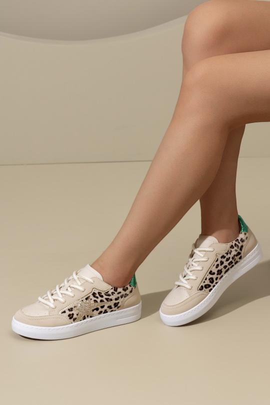 Sneakers Scarpe Beige C'M Paris 6521 Efashion Paris
