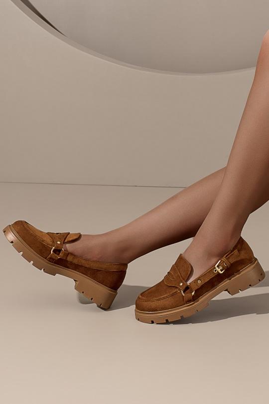 Mocassins Chaussures Camel C'M Paris 77-649 Efashion Paris
