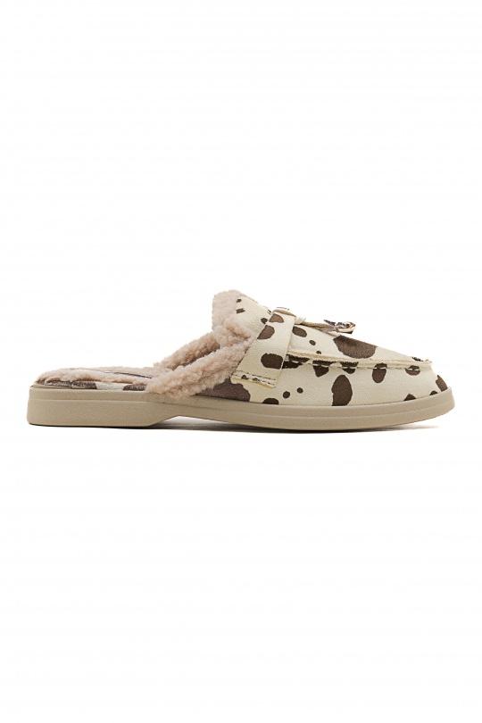 Slippers Shoes Cow C'M Paris 77-651 Efashion Paris