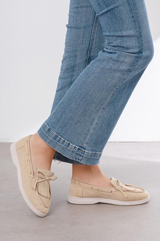 Mocassini Scarpe Beige C'M Paris BS-20 Efashion Paris