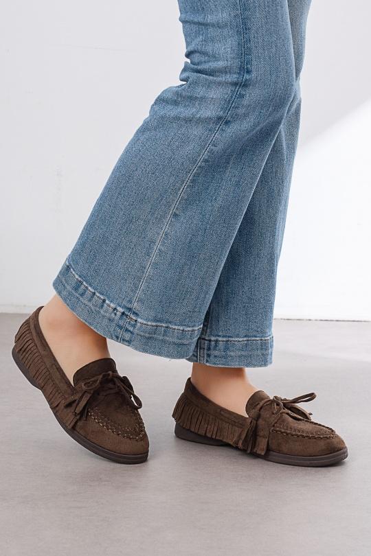 Mocassini Scarpe Taupe C'M Paris BS-21 Efashion Paris