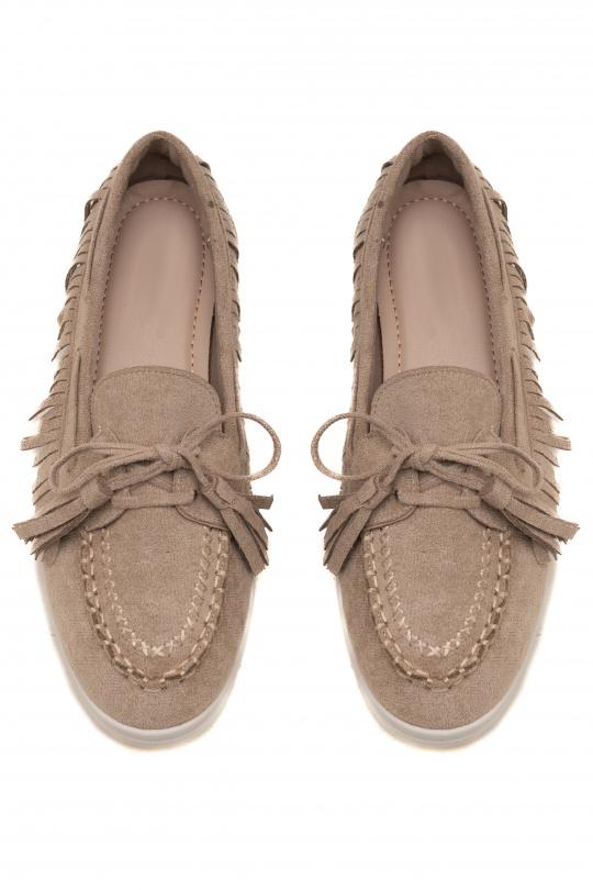 Mocassini Scarpe Taupe C'M Paris BS-21 Efashion Paris