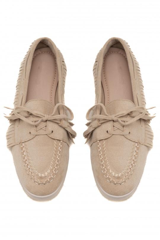 Mocassini Scarpe Taupe C'M Paris BS-21 Efashion Paris