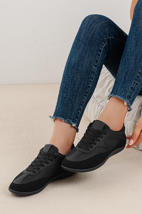 Baskets Chaussures Noir C'M Paris 1232 Efashion Paris