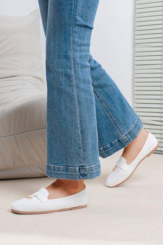 Ballerine Scarpe White C'M Paris 1241 Efashion Paris