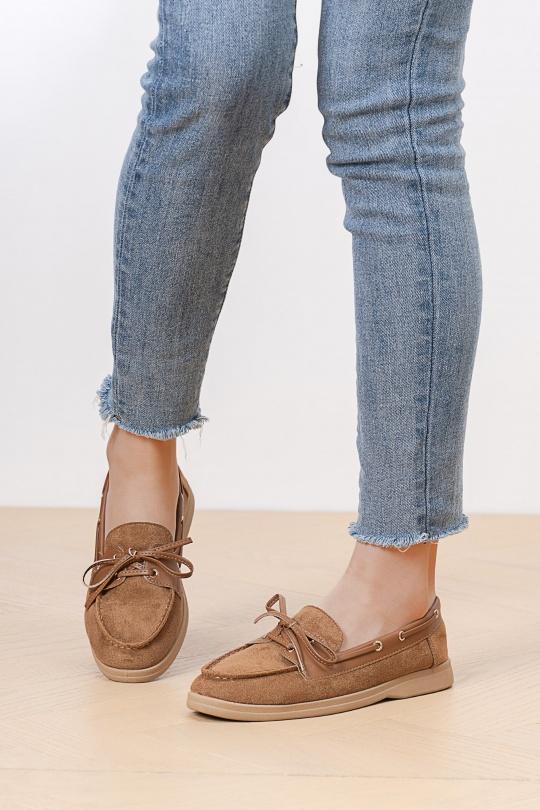 Mocassins Chaussures Beige C'M Paris BS-28 Efashion Paris