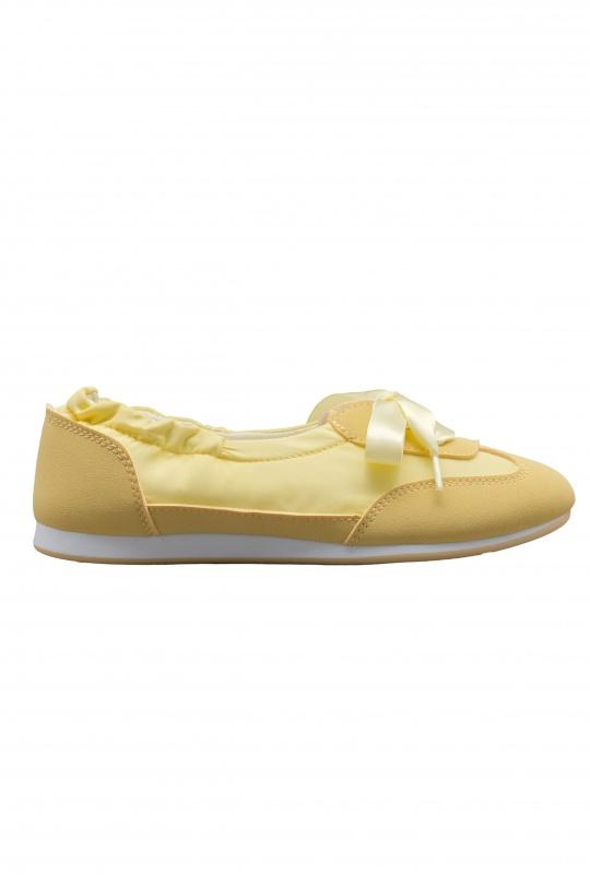Ballerines Chaussures Jaune C'M Paris 6531 Efashion Paris