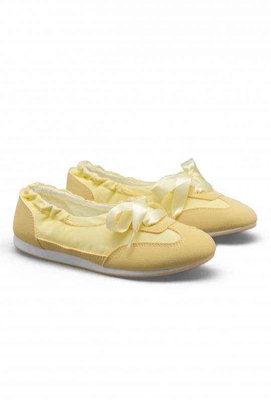 Ballerines Chaussures Jaune C'M Paris 6531 Efashion Paris