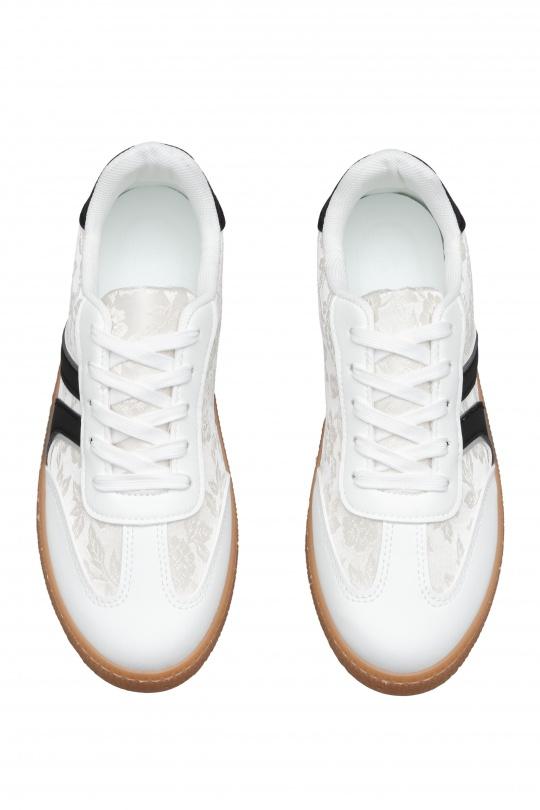 Baskets Chaussures Beige C'M Paris 1228 Efashion Paris