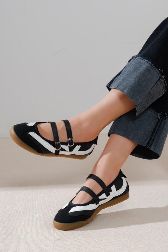 Ballerines Chaussures Marron C'M Paris 6537 Efashion Paris